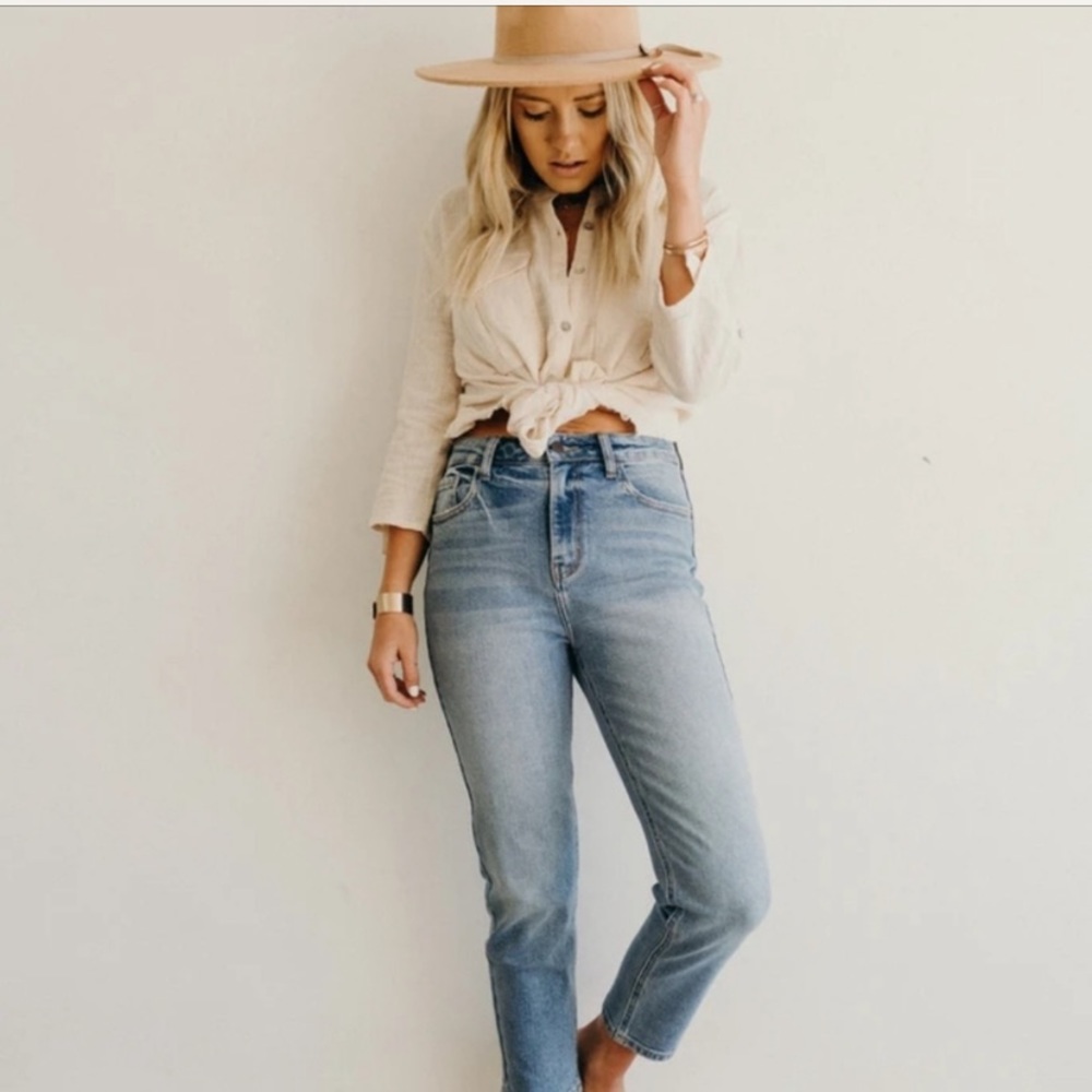 Straight Leg Jeans